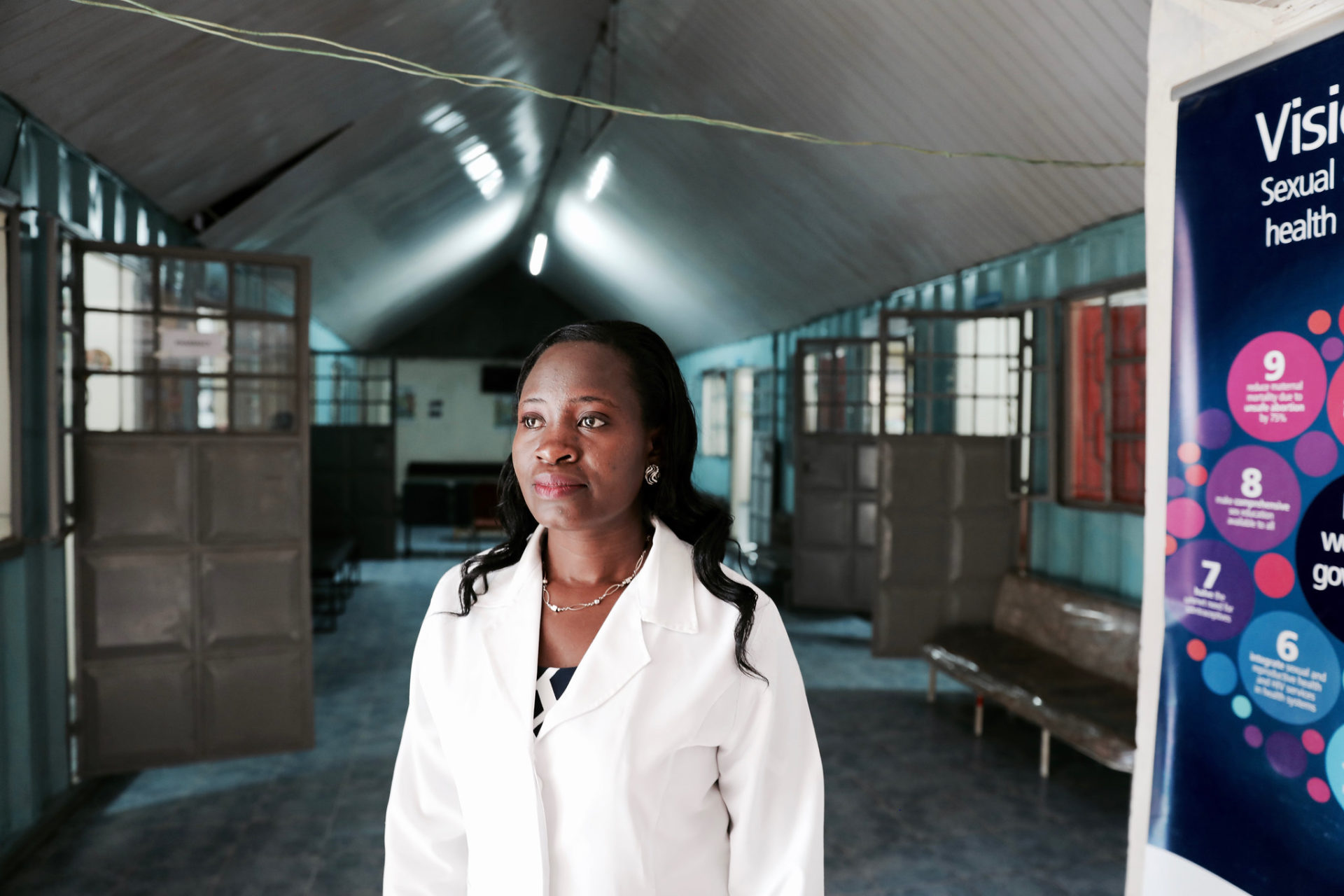 Melvine Ouyo, Clinic Director at Family Health Options Kenya