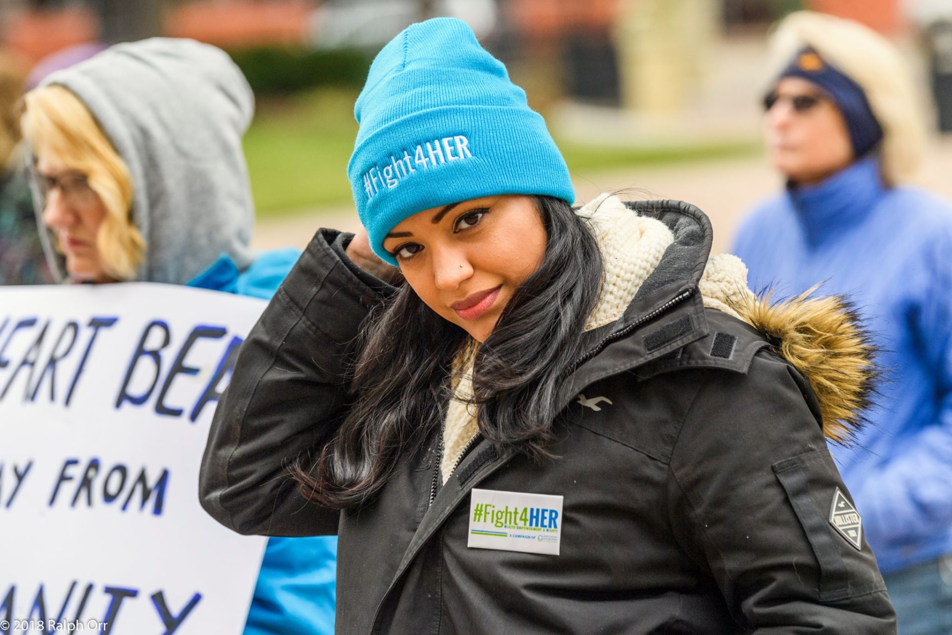 Photo of Prabh Virk at Abortion Ban Rally